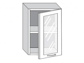 1.50.3 Шкаф настенный (h=720) на 500мм с 1-ой стекл. дверцей в Волчанске - volchansk.magazinmebel.ru | фото