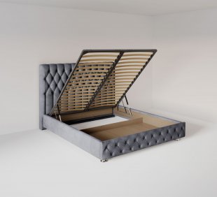 Кровать Версаль 1.4 м с подъемным механизмом в Волчанске - volchansk.magazinmebel.ru | фото - изображение 4