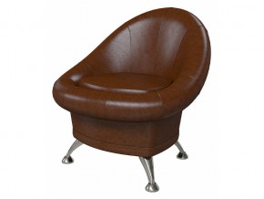 Банкетка-кресло 6-5104 коричневая в Волчанске - volchansk.magazinmebel.ru | фото