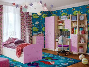 Детская комната Юниор-2 Сиреневый в Волчанске - volchansk.magazinmebel.ru | фото - изображение 1