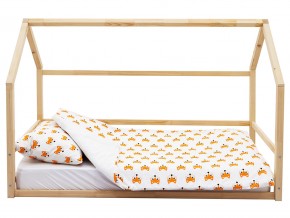 Детская кровать-домик Монтессори Svogen натура в Волчанске - volchansk.magazinmebel.ru | фото - изображение 2