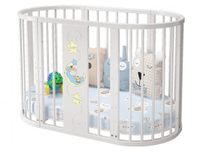Детская кроватка белая Эстель в Волчанске - volchansk.magazinmebel.ru | фото