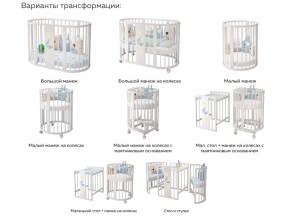 Детская кроватка белая Эстель в Волчанске - volchansk.magazinmebel.ru | фото - изображение 2