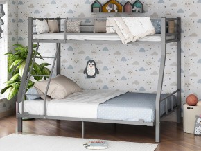 Двухъярусная кровать Гранада-1 140 Серая в Волчанске - volchansk.magazinmebel.ru | фото