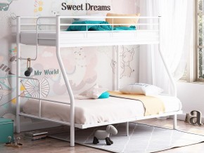 Двухъярусная кровать Гранада-3 140 белый в Волчанске - volchansk.magazinmebel.ru | фото