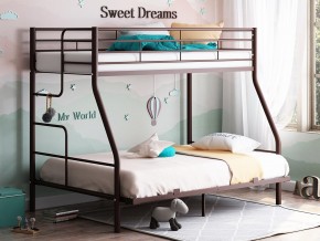 Двухъярусная кровать Гранада-3 140 коричневый в Волчанске - volchansk.magazinmebel.ru | фото - изображение 1
