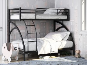Двухъярусная кровать Виньола 2 Черная в Волчанске - volchansk.magazinmebel.ru | фото - изображение 1