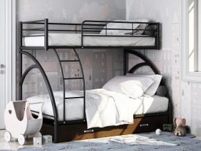 Двухъярусная кровать Виньола-2 Я черный в Волчанске - volchansk.magazinmebel.ru | фото