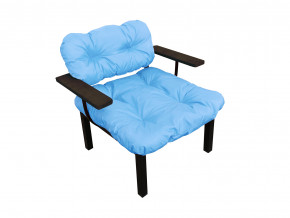 Кресло Дачное голубая подушка в Волчанске - volchansk.magazinmebel.ru | фото - изображение 1