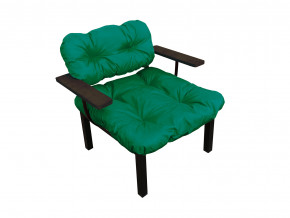 Кресло Дачное зелёная подушка в Волчанске - volchansk.magazinmebel.ru | фото