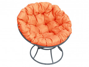 Кресло Папасан без ротанга оранжевая подушка в Волчанске - volchansk.magazinmebel.ru | фото - изображение 1