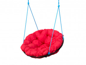 Кресло Папасан подвесное красная подушка в Волчанске - volchansk.magazinmebel.ru | фото
