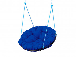 Кресло Папасан подвесное синяя подушка в Волчанске - volchansk.magazinmebel.ru | фото