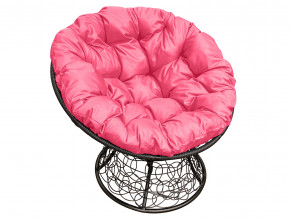 Кресло Папасан с ротангом розовая подушка в Волчанске - volchansk.magazinmebel.ru | фото