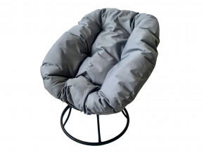 Кресло Пончик без ротанга серая подушка в Волчанске - volchansk.magazinmebel.ru | фото - изображение 1