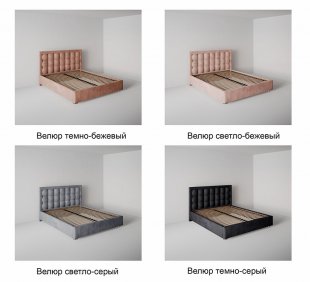 Кровать Барселона 1.4 м с подъемным механизмом в Волчанске - volchansk.magazinmebel.ru | фото - изображение 7