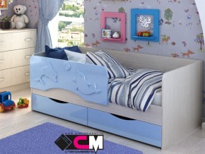 Кровать детская Алиса КР 812 голубая 1600 в Волчанске - volchansk.magazinmebel.ru | фото - изображение 1
