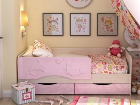 Кровать детская Алиса КР 812 розовая 1600 в Волчанске - volchansk.magazinmebel.ru | фото - изображение 1