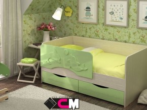 Кровать детская Алиса КР 812 зеленая 1600 в Волчанске - volchansk.magazinmebel.ru | фото - изображение 1