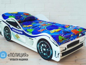 Кровать детская машина Полиции в Волчанске - volchansk.magazinmebel.ru | фото - изображение 1