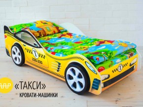 Кровать детская машина Такси в Волчанске - volchansk.magazinmebel.ru | фото - изображение 2
