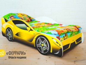 Кровать детская машинка Феррари в Волчанске - volchansk.magazinmebel.ru | фото