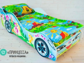Кровать детская машинка Принцесса в Волчанске - volchansk.magazinmebel.ru | фото - изображение 1
