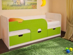Кровать детская Минима лайм в Волчанске - volchansk.magazinmebel.ru | фото - изображение 1