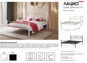 Кровать двойная 42.27-01 Лацио в Волчанске - volchansk.magazinmebel.ru | фото - изображение 2