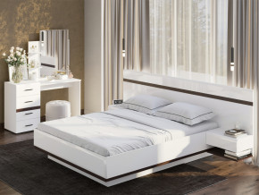 Кровать двойная Соло 1600 Белый в Волчанске - volchansk.magazinmebel.ru | фото - изображение 2