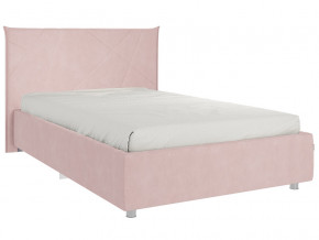 Кровать Квест 1200 велюр нежно-розовый в Волчанске - volchansk.magazinmebel.ru | фото