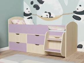 Кровать Малыш-7 Дуб-Ирис в Волчанске - volchansk.magazinmebel.ru | фото