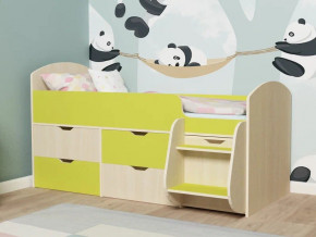 Кровать Малыш-7 Дуб-лайм в Волчанске - volchansk.magazinmebel.ru | фото