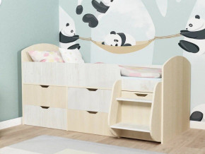 Кровать Малыш-7 Дуб-Винтерберг в Волчанске - volchansk.magazinmebel.ru | фото - изображение 1