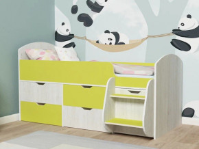 Кровать Малыш-7 Винтербер-Лайм в Волчанске - volchansk.magazinmebel.ru | фото