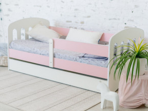 Кровать Малыш с ящиком розовый в Волчанске - volchansk.magazinmebel.ru | фото - изображение 1
