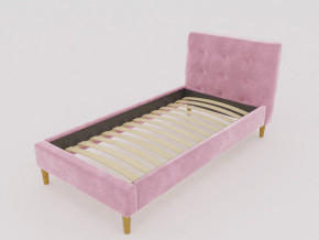 Кровать Пайли 900 розовый в Волчанске - volchansk.magazinmebel.ru | фото