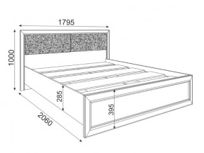 Кровать с настилом 1600 Саванна М05 в Волчанске - volchansk.magazinmebel.ru | фото - изображение 2
