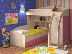 Кровать Соня 1+2 Розовый в Волчанске - volchansk.magazinmebel.ru | фото - изображение 1