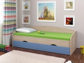 Кровать Соня 2 сонома-голубой в Волчанске - volchansk.magazinmebel.ru | фото - изображение 1