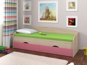 Кровать Соня 2 сонома-розовый в Волчанске - volchansk.magazinmebel.ru | фото