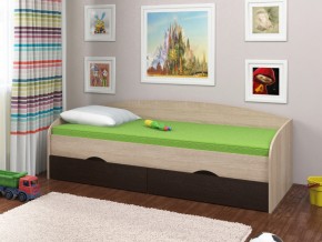Кровать Соня 2 сонома-венге в Волчанске - volchansk.magazinmebel.ru | фото - изображение 1