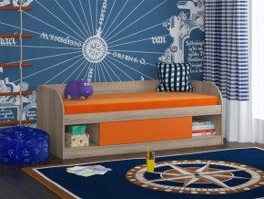 Кровать Соня 4 сонома-оранжевый в Волчанске - volchansk.magazinmebel.ru | фото