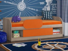 Кровать Соня 4 сонома-оранжевый в Волчанске - volchansk.magazinmebel.ru | фото - изображение 3