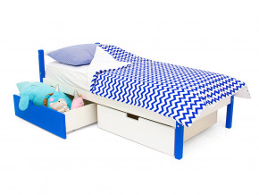 Кровать Svogen classic с ящиками сине-белый в Волчанске - volchansk.magazinmebel.ru | фото - изображение 3