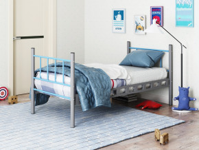 Кровать-трансформер Мальта серый с голубым в Волчанске - volchansk.magazinmebel.ru | фото - изображение 4
