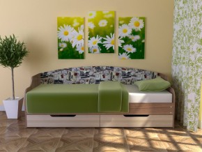 Кровать Юниор Тип 2 Микровелюр-марки 800х1600 в Волчанске - volchansk.magazinmebel.ru | фото - изображение 1