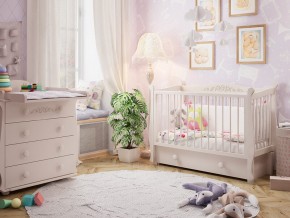 Кроватка детская белая Джулия в Волчанске - volchansk.magazinmebel.ru | фото - изображение 2