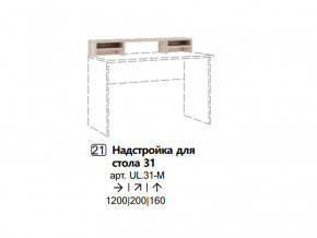 Надстройка для стола 31 (Полка) в Волчанске - volchansk.magazinmebel.ru | фото