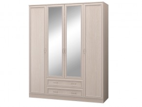 Шкаф 4-х дверный с зеркалом и ящиками в Волчанске - volchansk.magazinmebel.ru | фото